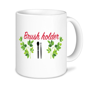 Make Up Mugs - Brush Holder