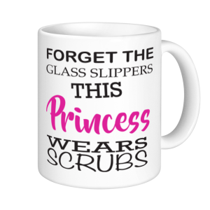 Nurse Mugs - This Princess Wears Scrubs