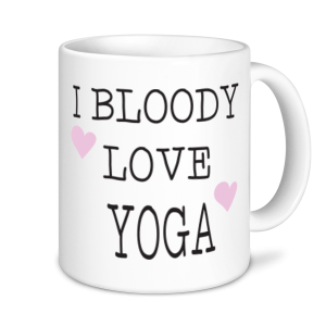 Yoga Mugs - I Bloody Love Yoga