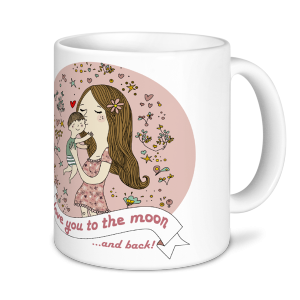 Mother's Day Mug - Love You to the Moon and Back